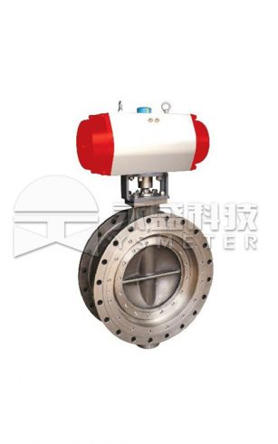 Triple eccentric butterfly valve