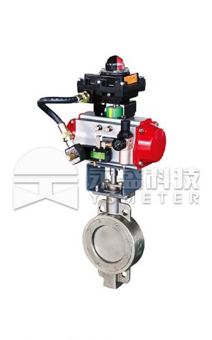 Double eccentric butterfly valve